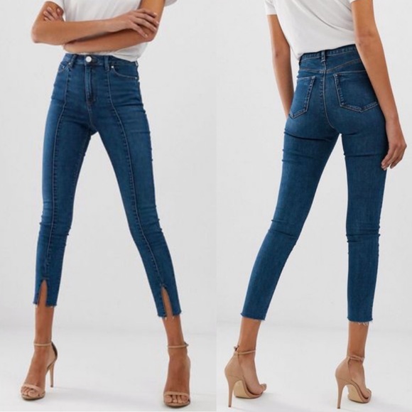 ASOS Plus Size Ridley High Waist Skinny Jean 34/36 - Picture 8 of 16